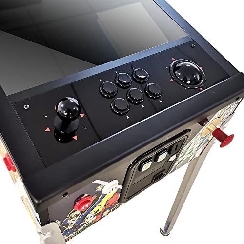 51EAQYxlYtL - Arcade Control Panel, Drop-In Upgrade For Legends Pinball Arcade Machine Console, Home Arcade, Plug and Play Arcade Style 8-Way Joy Stick and Trackball Controllers