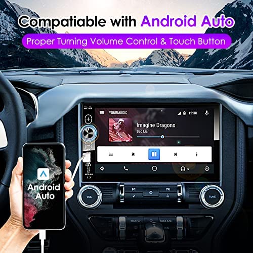 51OjzuK00eL. AC  - Double Din Car Stereo Apple Carplay & Android Auto 7-Inch Full HD Touchscreen Car Audio Receiver with Bluetooth, FM Radio, USB & Type-C Ports, External Mic/AUX Input, Rear View Camera, Mirror Link