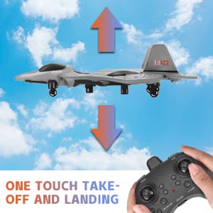 97bb7873 56dd 4db3 8d4b 9f82bd428b9f.  CR0,0,300,300 PT0 SX300 V1    - T.V.V.Fashy Hobby RTF Toy RC Airplanes for Beginners, Stunt Fighter Jet Remote Control Plane Drone for Kids, F22 Raptor RC Plane Jet for Kids Toys