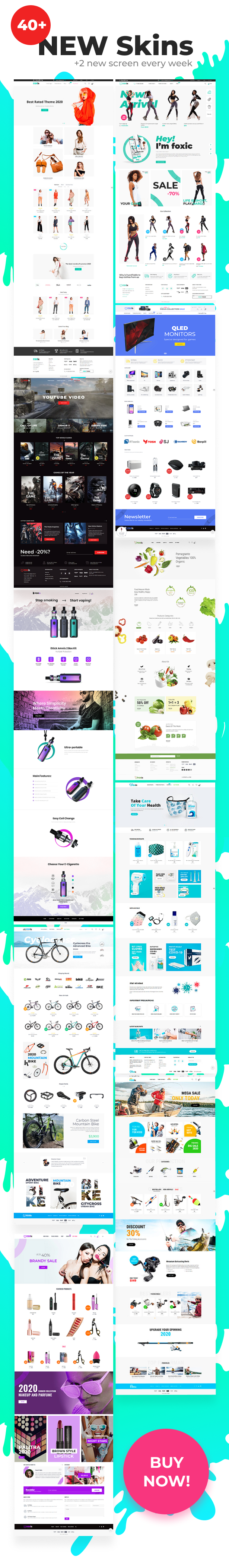 fskins - Foxic - Modern and Clean, Multipurpose Shopify Theme