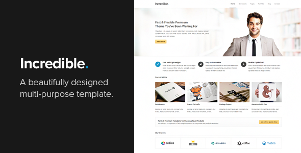 incredible.  large preview - Ammo - Corporate MultiPurpose Theme