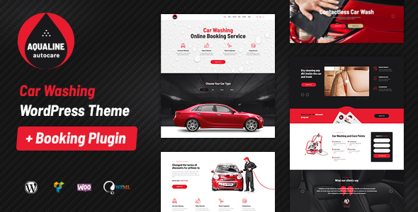prev 590x300 WP booking.  large preview - Aqualine - Car Washing Service with Booking System WordPress Theme