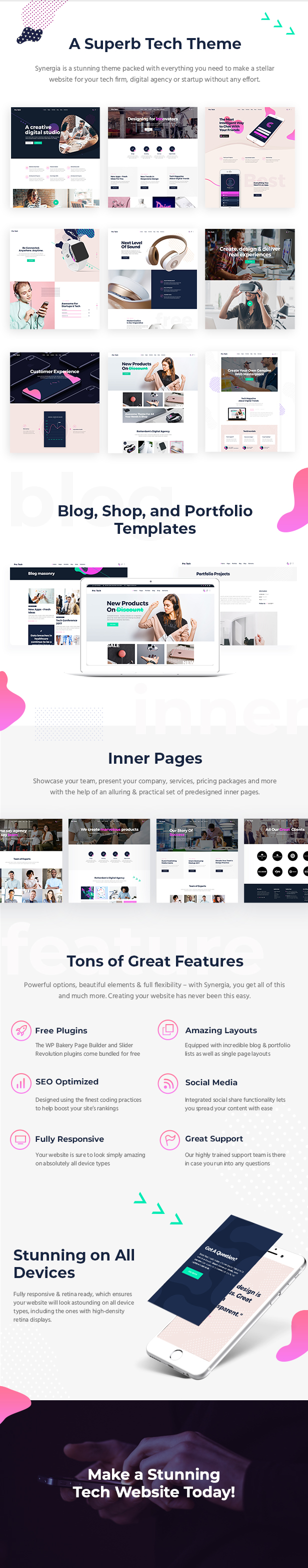 Synergia - Digital Agency Theme - 1