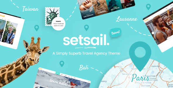 SetSail – Travel Agency Theme