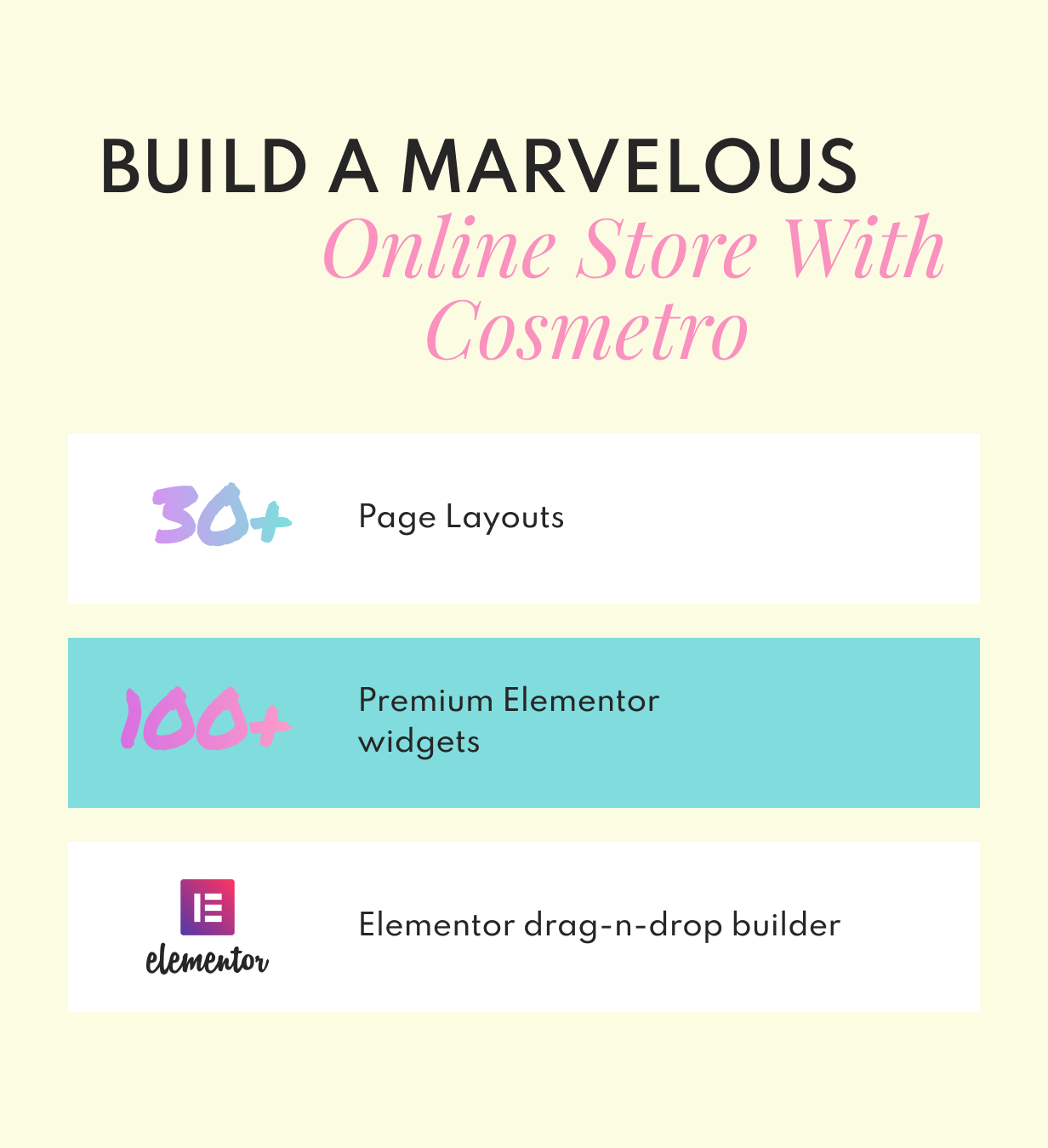 Cosmetro - Cosmetics Store Elementor WooCommerce Theme