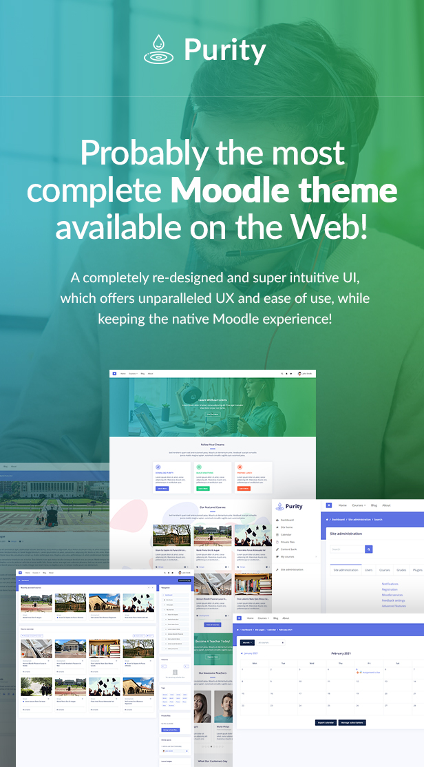 Purity - Premium Moodle Theme - 1