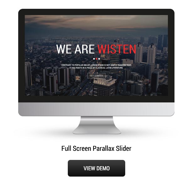 Wisten - One Page Parallax Theme - 4