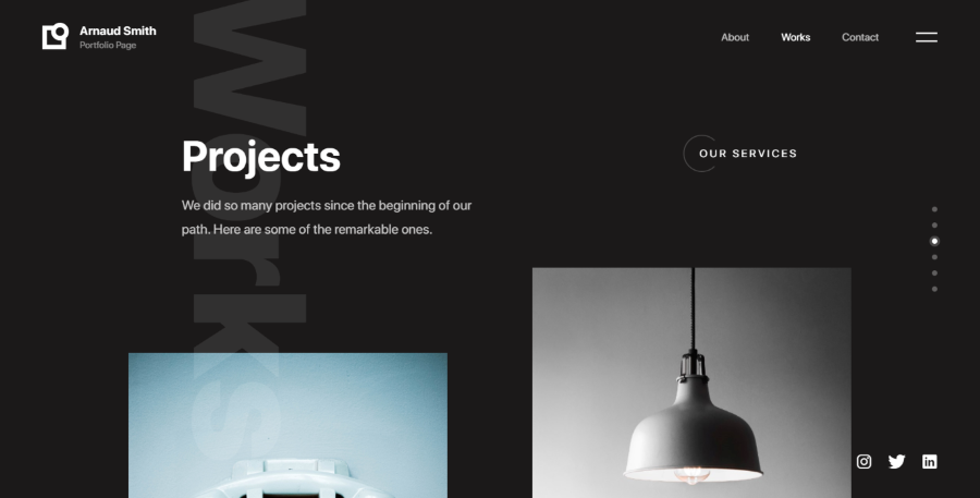 06 works - Simpleux - Creative Portfolio Website Template