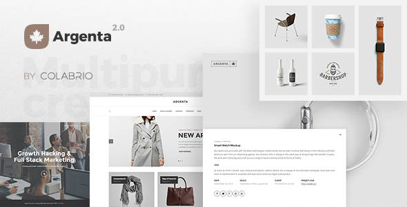 Argenta – Creative Multipurpose WordPress Theme