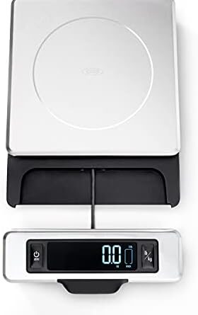 1689353319 31XYvQ8V3uS. AC  280x445 - OXO Good Grips 11-Pound Stainless Steel Food Scale with Pull-Out Display
