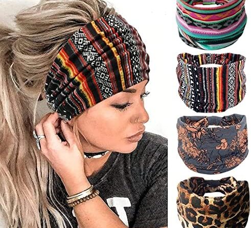 1689829530 611eUdERjpL. AC  491x445 - YONUF Wide Headbands for Women Fashion Knotted Headband Yoga Workout Head Wraps