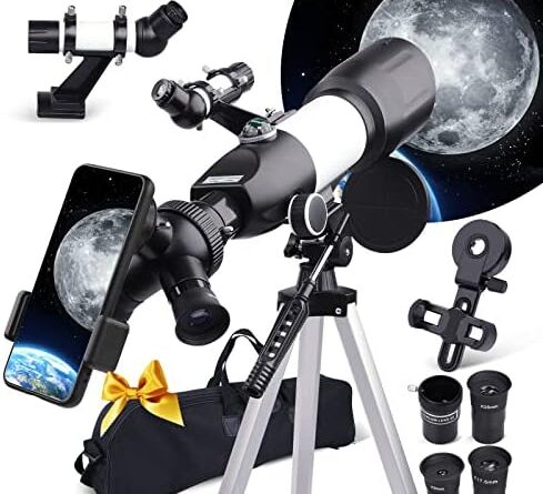 1690392490 51OsppCR2TL. AC  489x445 - Telescopes for Adults Astronomy, 70mm Aperture 400mm AZ Mount Astronomical Telescope for Astronomy Beginners Kids Adults - Carry Bag Upgraded Tripod and Phone Holder for Photography