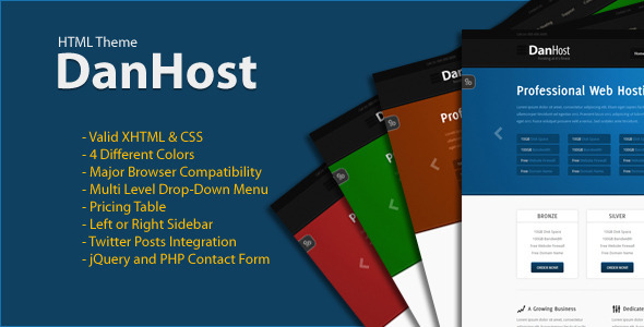 DanHost – Hosting Template