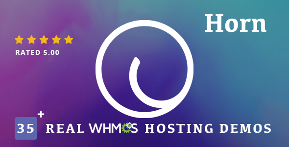 inline image.  large preview - Horn - WHMCS Dashboard Hosting Theme