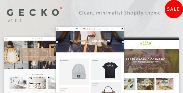 Gecko - Responsive Shopify Theme - Fashion Shopify