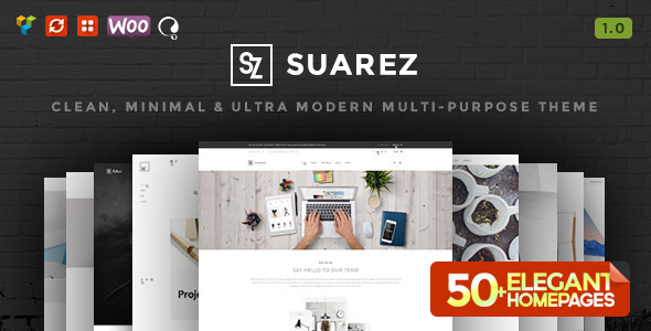 preview590x300.  large preview - Suarez - Clean, Minimal & Modern Multi-Purpose WordPress Theme