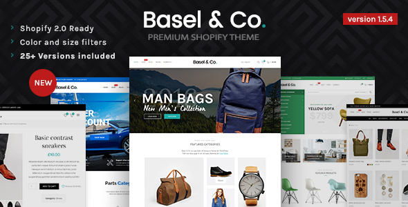 Basel - Responsive eCommerce Shopify Theme (Fashion, Electronics and many more) - Shopify eCommerce