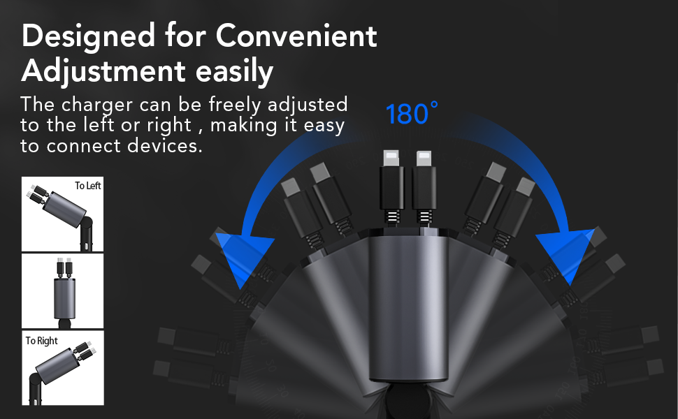 retractable car charger