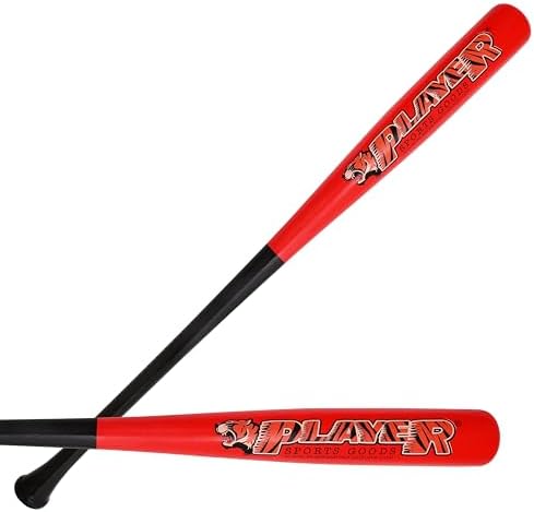 PSG 34″ Pro-Grade Maple Baseball Bat – Model: C271 – Size: 34″ – Barrel Diameter: 2 1/2″ – Weight: 32 oz – Color: Red & Black