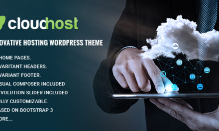 CloudHost – Responsive Hosting WordPress Theme