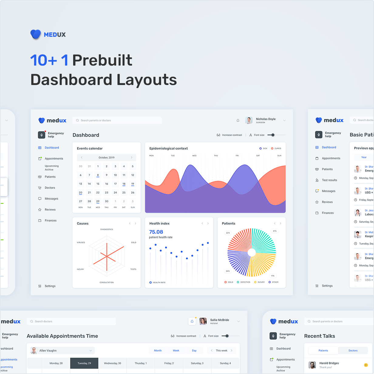 10+ 1 Prebuilt Dashboard Layouts