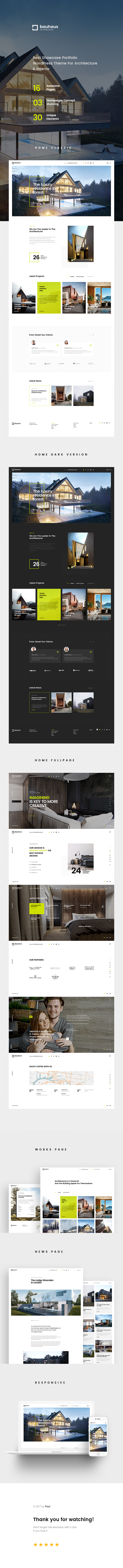 Bauhaus - Architecture & Interior WordPress Theme - 5