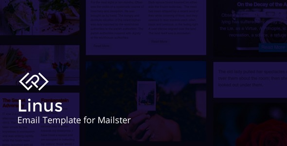 Linus – Email Template for Mailster