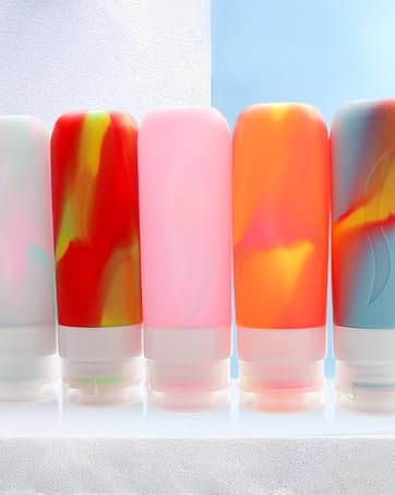 silicone travel bottles for toiletries