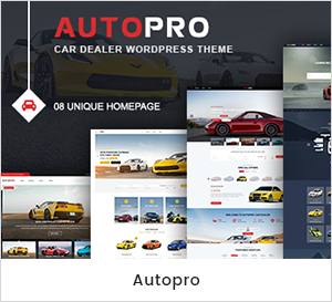 AutoPro - Car Dealer WordPress Theme