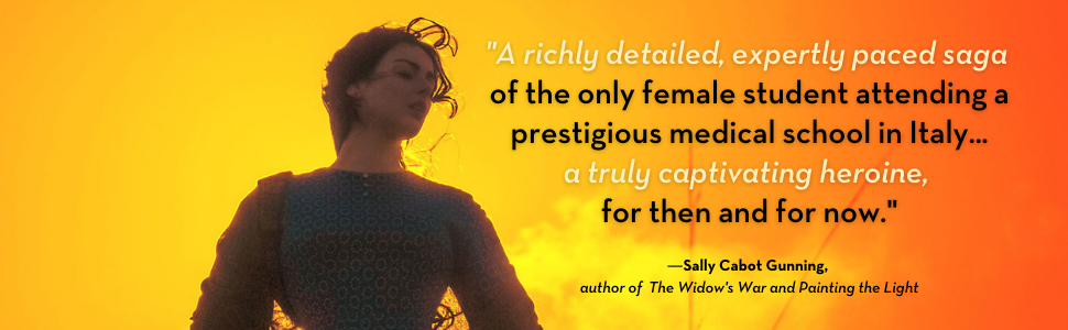 Praise from Sally Cabot Gunning (image of protagonist) 