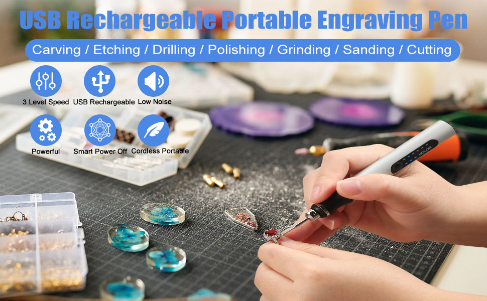 engraving tool kit engraver glass etching