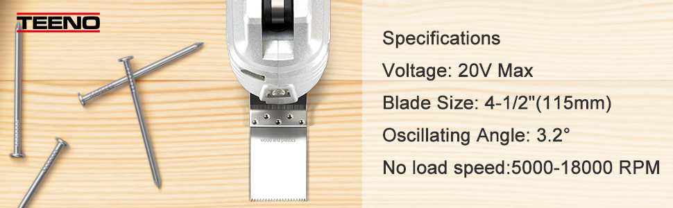 Cordless Oscillating Multi-Tool