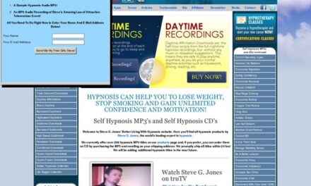 Steve G. Jones – Self Hypnosis MP3 and Self Hypnosis CDs