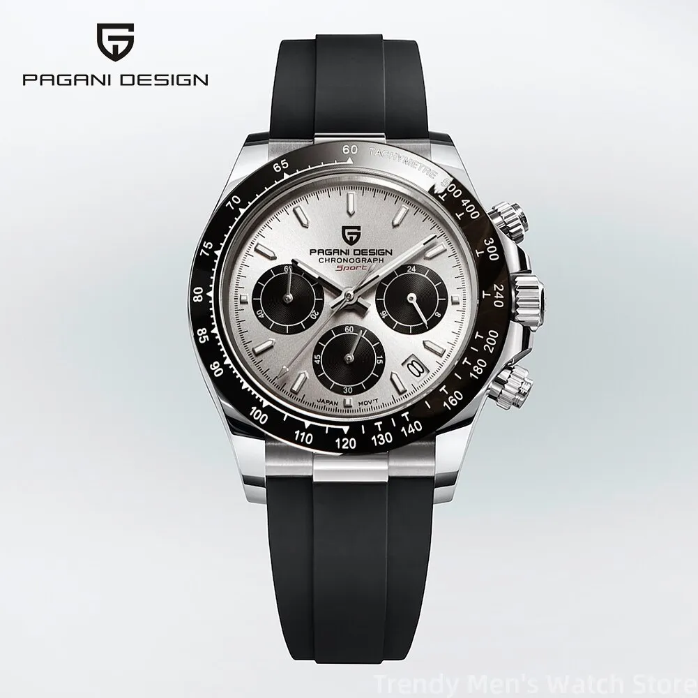 2023 PAGANI DESIGN Watch Men Quartz Top Brand Luxury Automatic Date Wristwatch for Men Waterproof Sport Chronograph Clock Mans