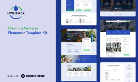 Hygienex – Cleaning Services Elementor Template Kit