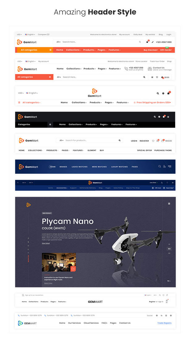 GemMart - Marketplace Multipurporse Magento 2 Theme