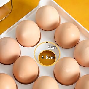 egg organizer for refrigerator