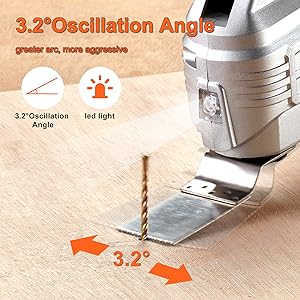 Cordless Oscillating Multi-Tool TEENO