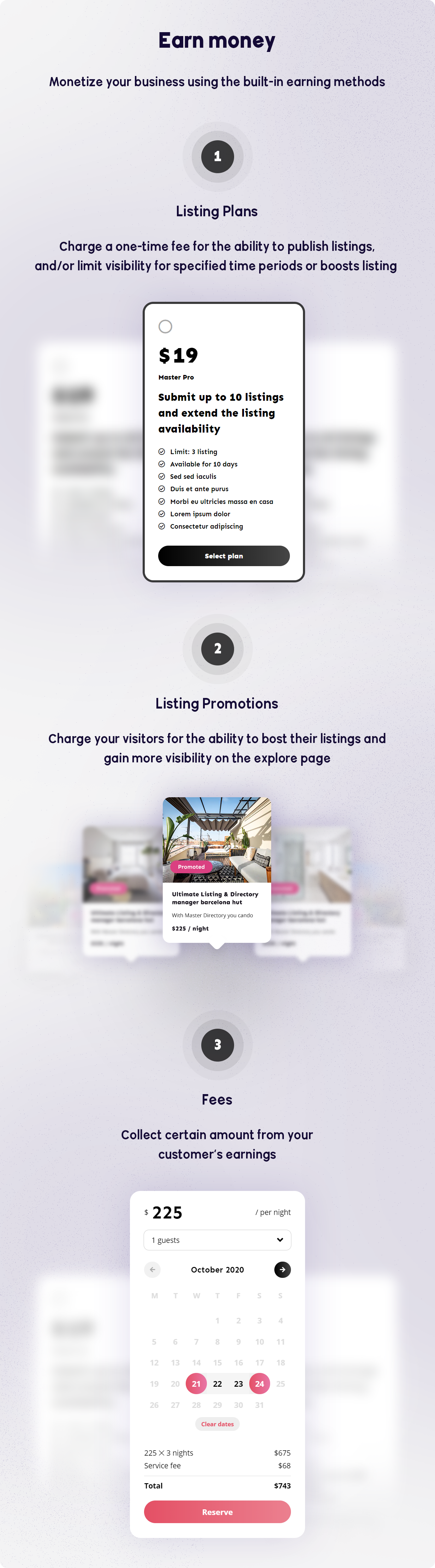 BRIKK- listing and directory WordPress theme - earnings