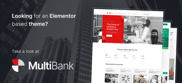 Elementor Blog Theme for WordPress