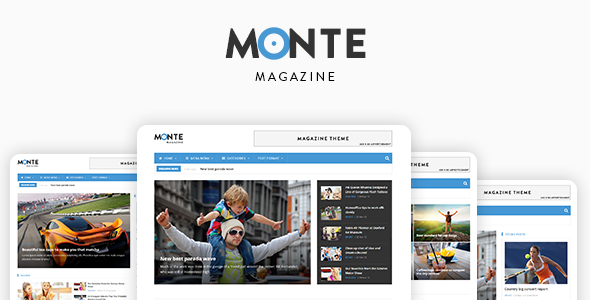 Monte – Responsive Magazine News Drupal 10 Theme