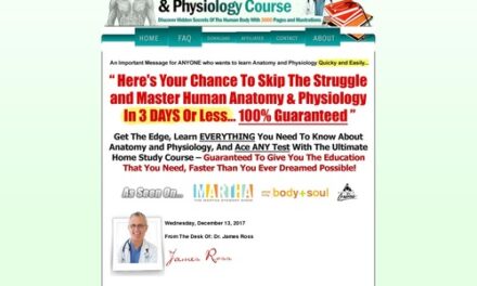 UPDATED! Human Anatomy & Physiology Course – $55.81 Per Sale!