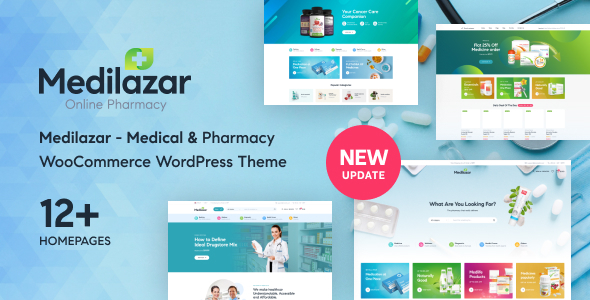 Medilazar – Pharmacy Medical WooCommerce WordPress Theme