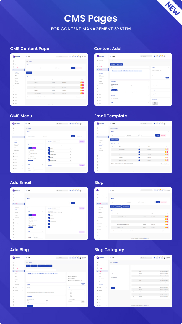 Gymove - Fitness Admin Dashboard Bootstrap HTML Template With Dark view