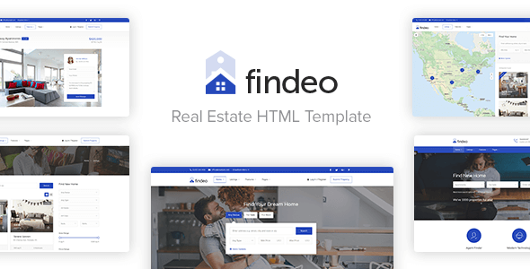 Findeo – Real Estate HTML Template