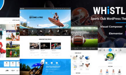 Whistle – Sports Club WordPress