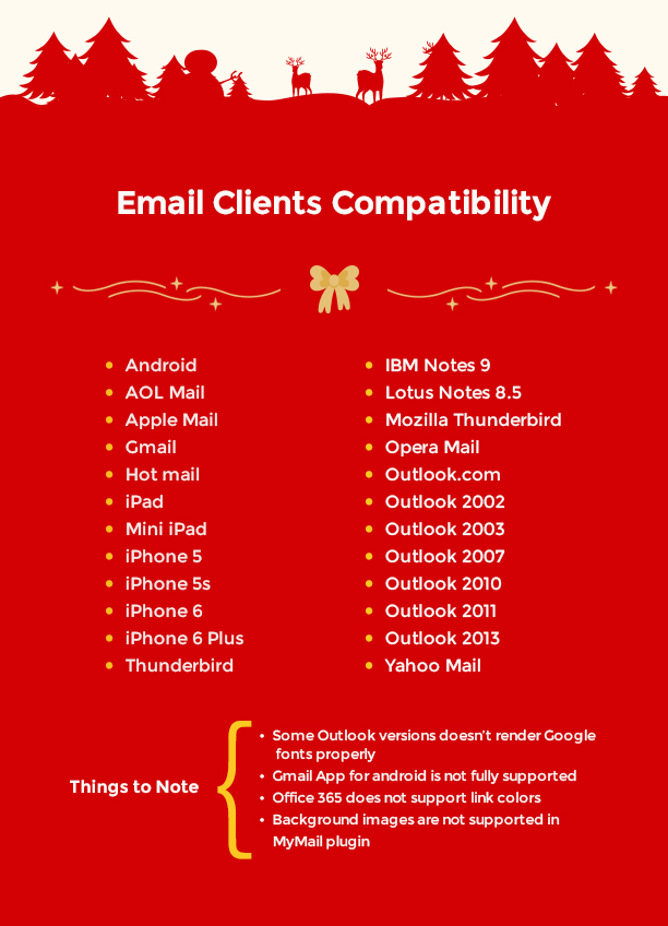 Christmas and New Year Responsive Email Template with Builder - 6