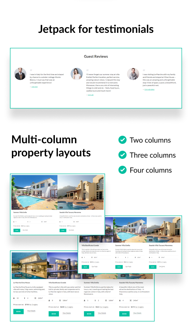 Vacation Rental WordPress Theme - Villagio - 6