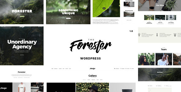 The Forester – Creative Portfolio Clean WordPress Theme