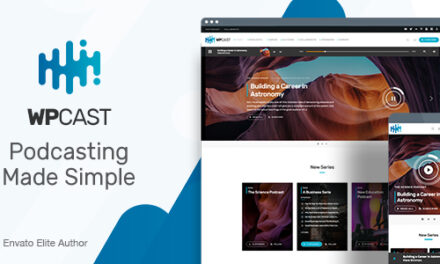 Wpcast – Audio Podcast WordPress Theme